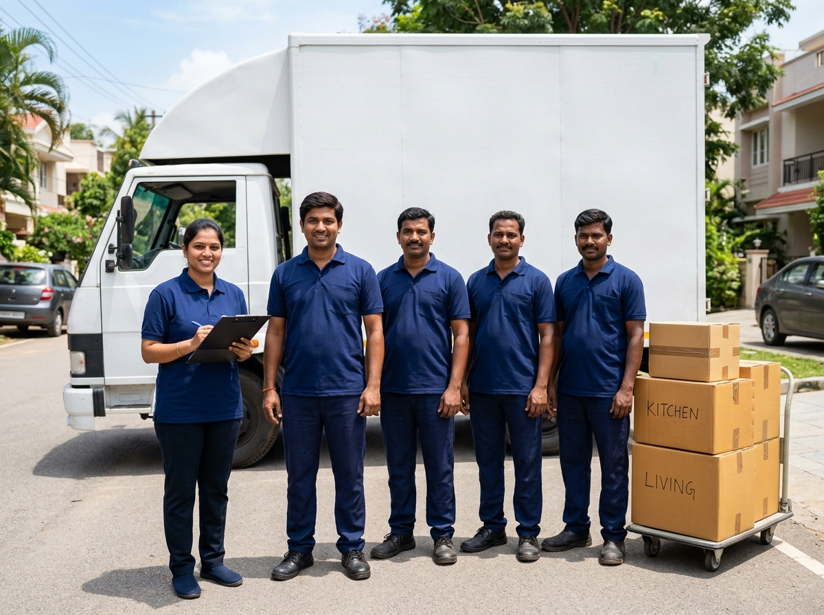 Sharvesh Packers and Movers Salem Team